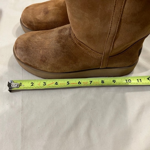 UGG Boots Women 9 Vibram Brown Suede Arctic Grip Waterproof - Picture 10 of 12